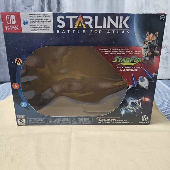Nintendo Switch Starlink Battle for Atlas Video Game Box - Blue - BOX ONLY - Picture 2 of 2